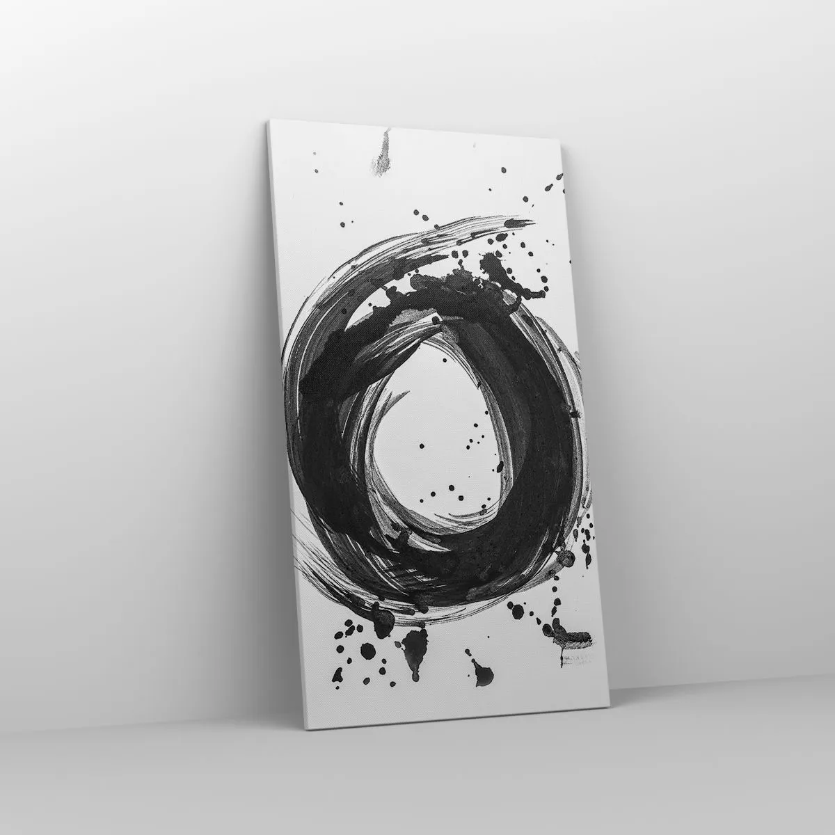 Lærredstryk - Billede på lærred - Skabelsens hvirvelstrøm - 55x100 cm