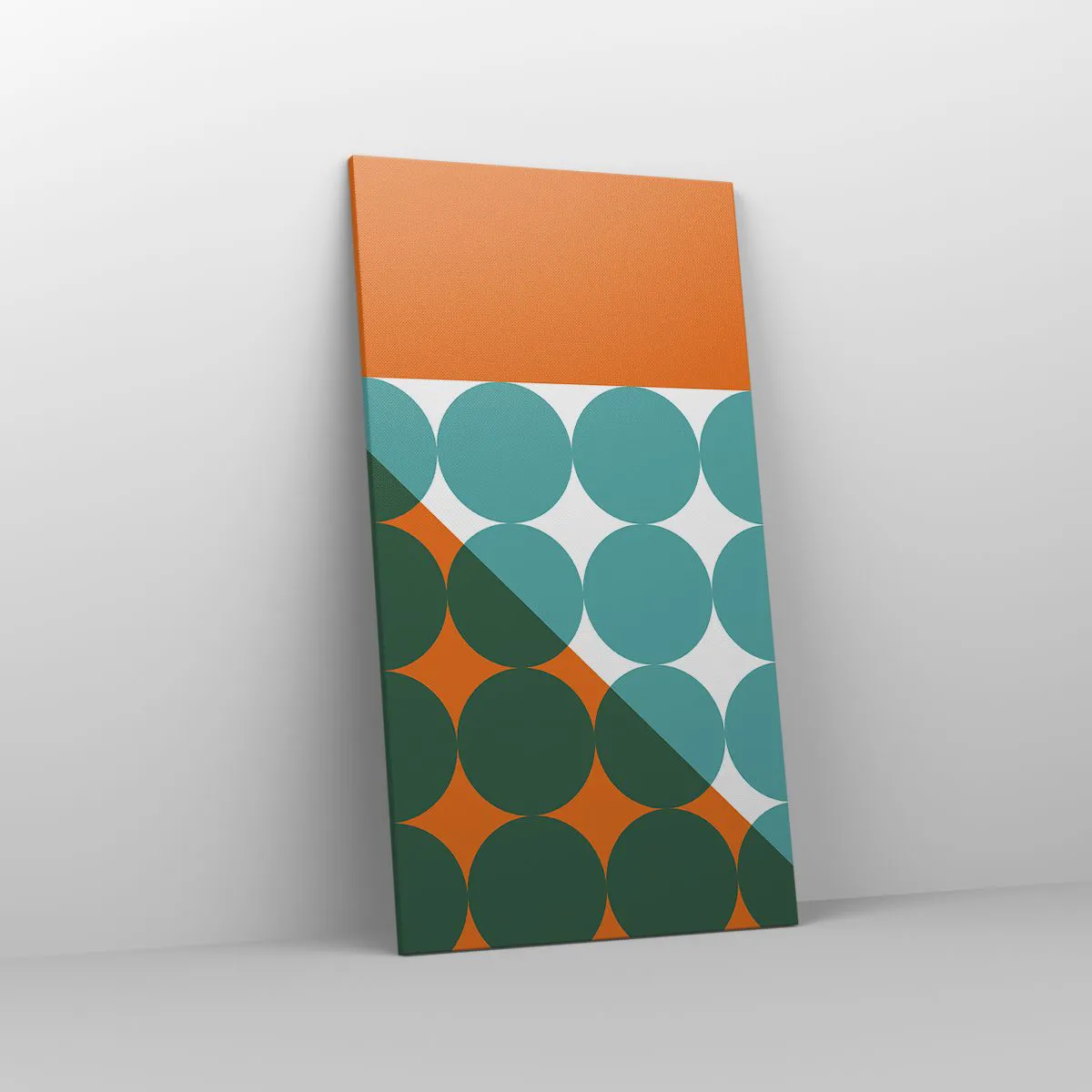 Lærredstryk - Billede på lærred - Op og over - 55x100 cm