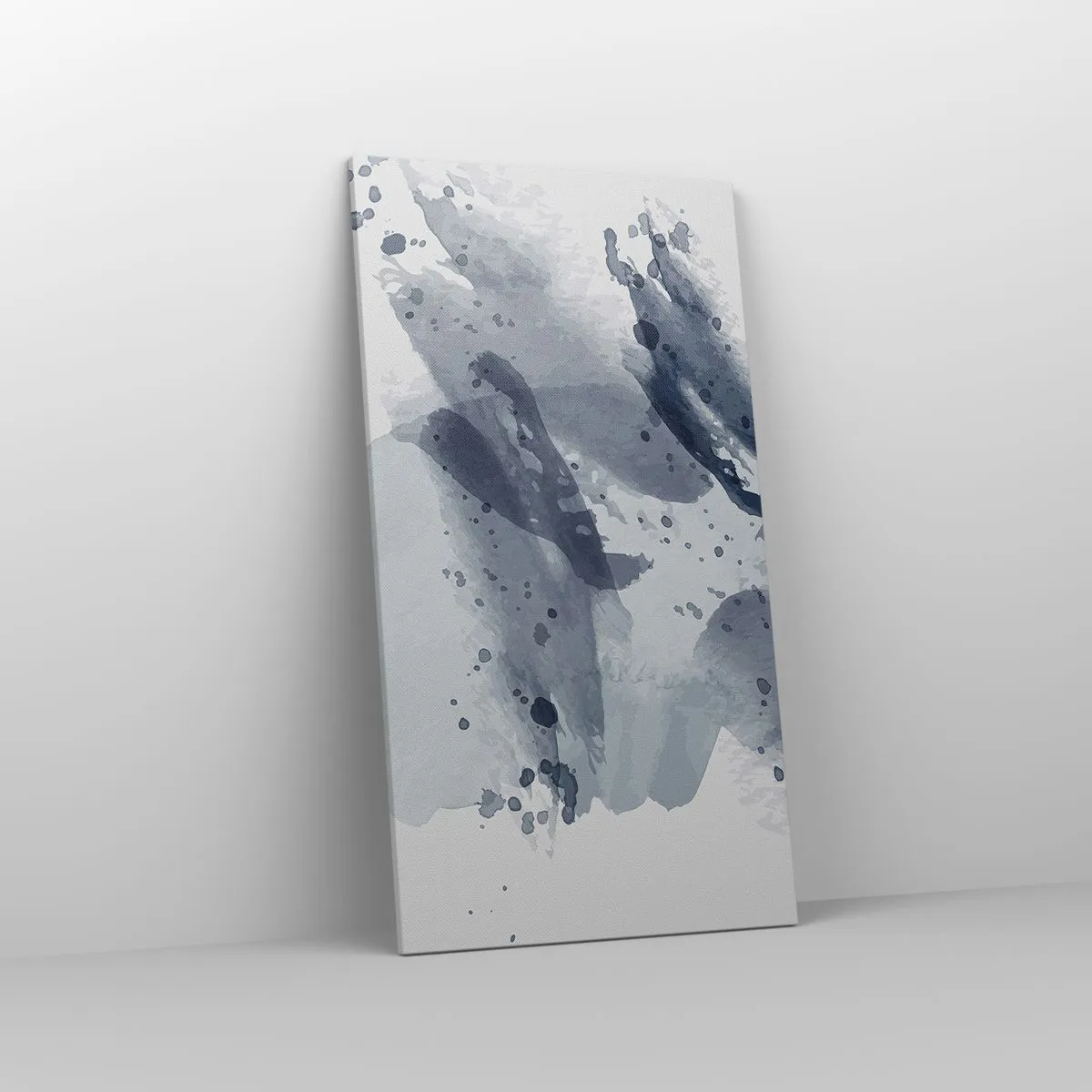 Impression sur toile - Image sur toile - Étude de la nature de l'eau - 55x100 cm