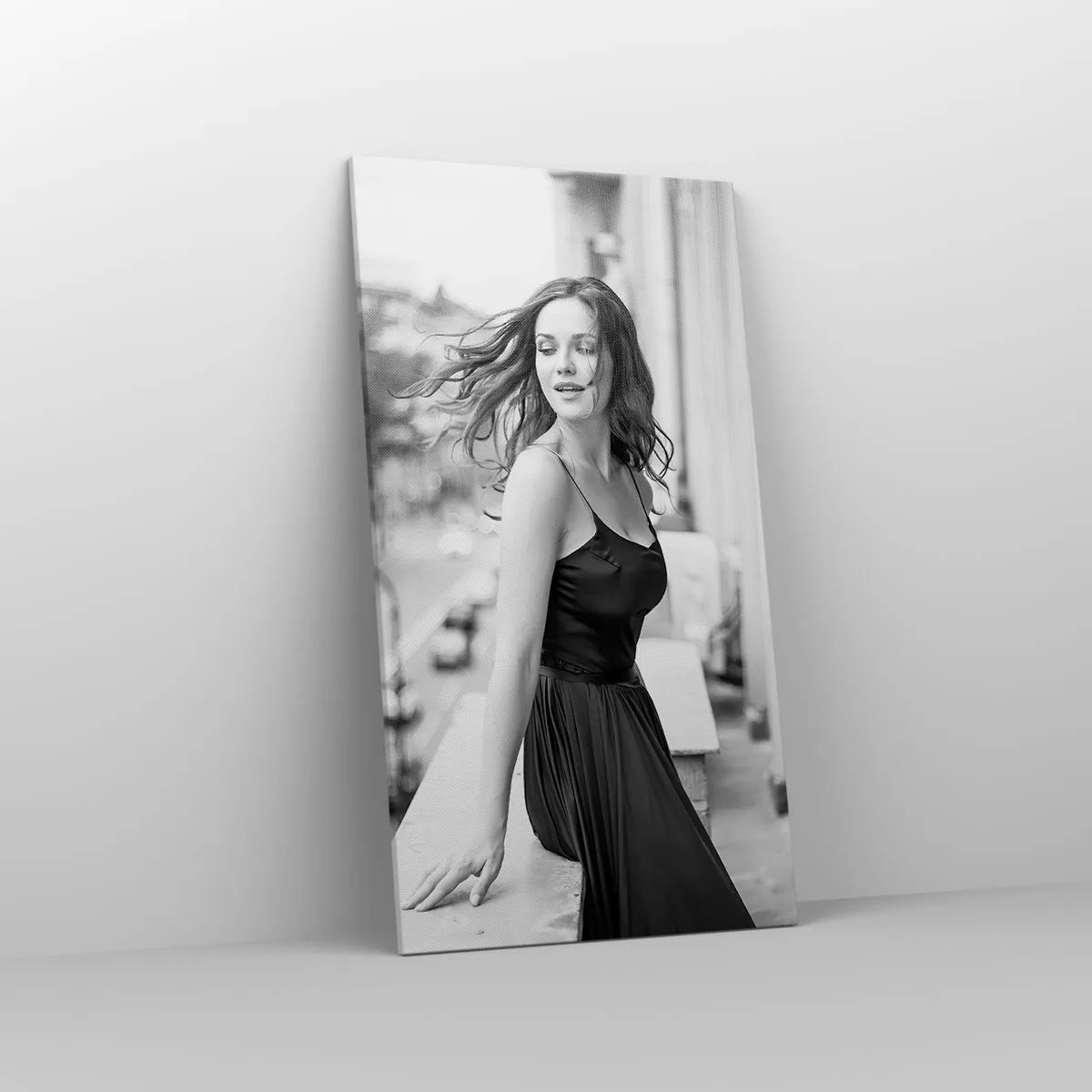 Impression sur toile - Image sur toile - Certainement un Parisien - 55x100 cm