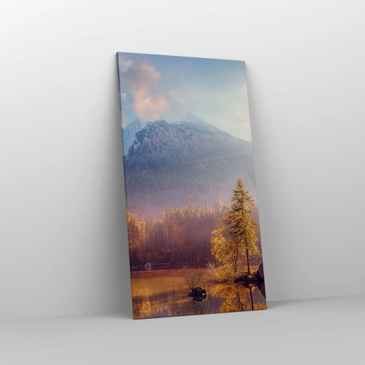 Obraz na płótnie - W górach i dolinach - 55x100 cm