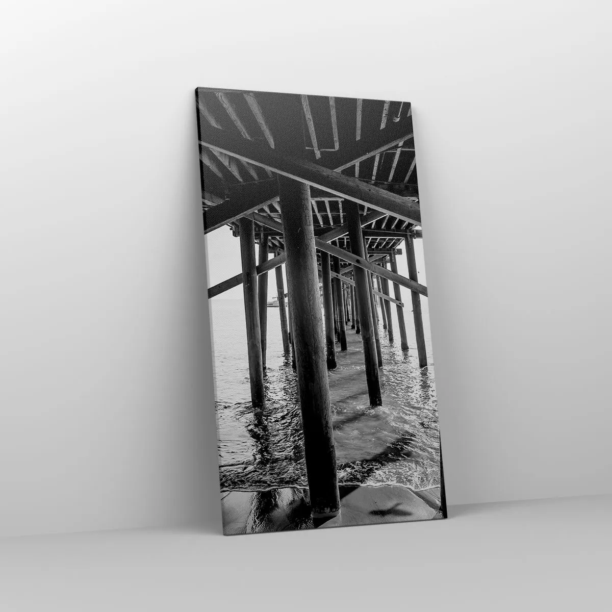 Canvas picture - Beach Hideout - 55x100 cm