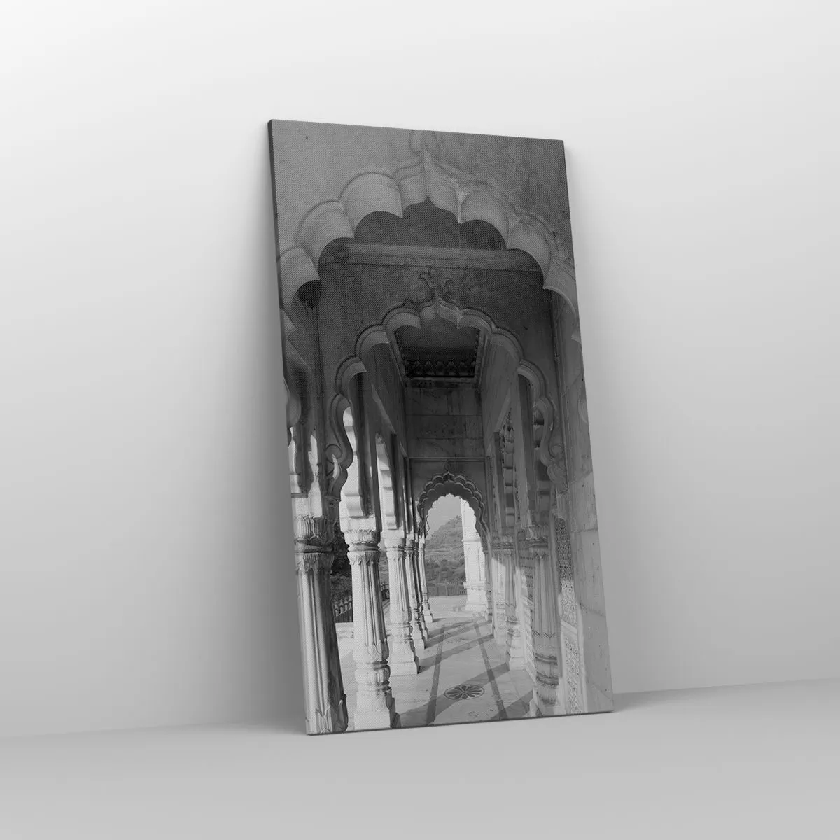 Lærredstryk - Billede på lærred - Det er her, fortællingerne fra Østen sker - 55x100 cm