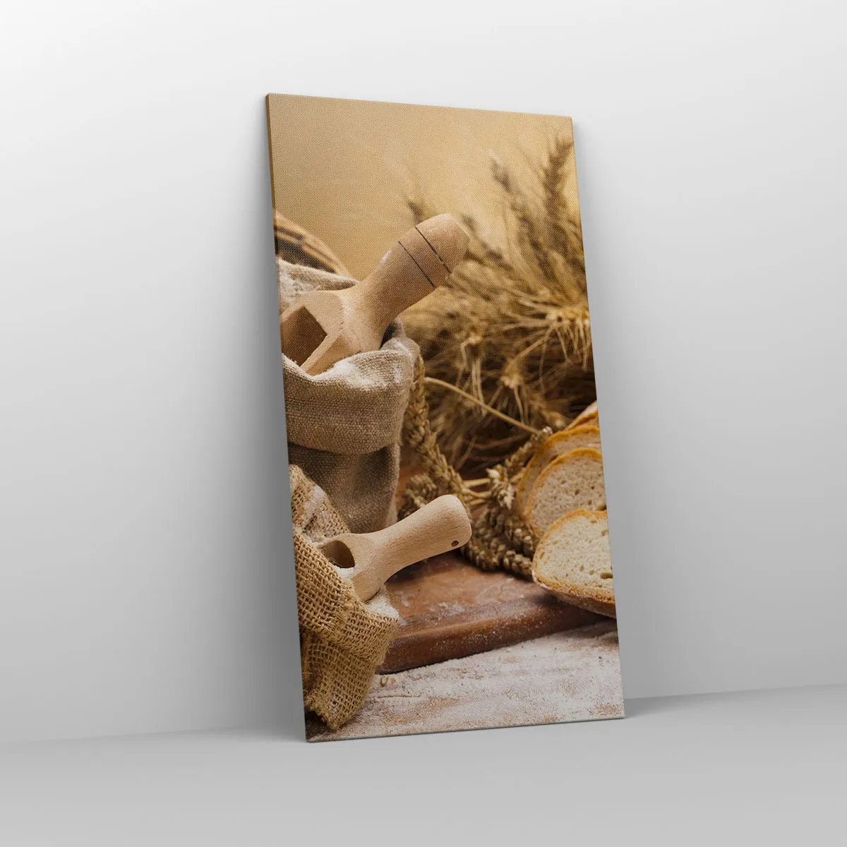 Vászonkép - Hogyan vágta le a késsel - 65x120 cm