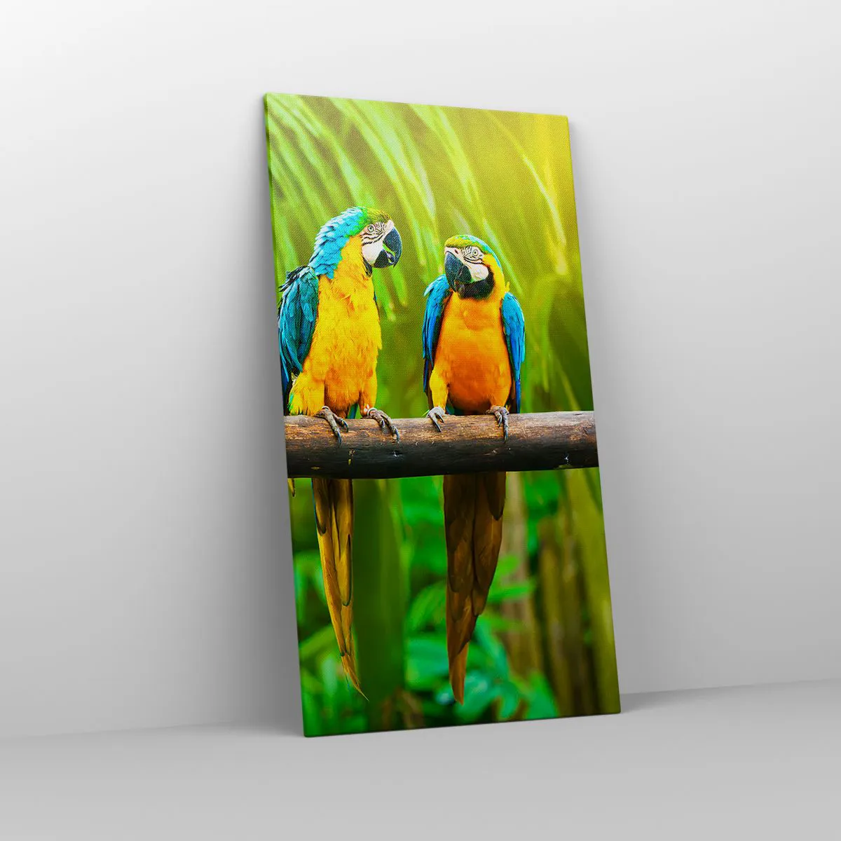 Cuadro sobre lienzo - Impresión de Imagen - ¿Y has oído que ella...? - 65x120 cm