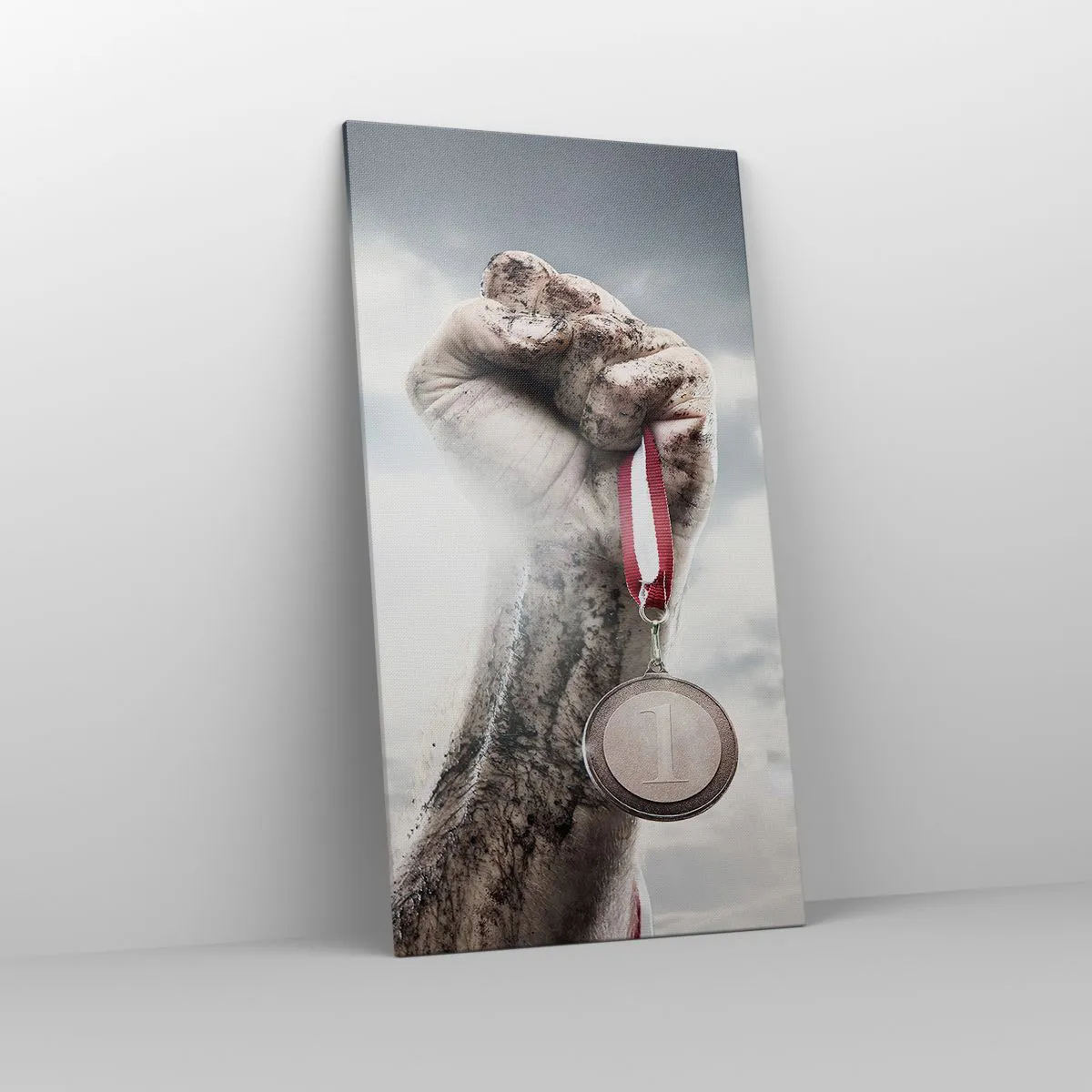 Impression sur toile - Image sur toile - Per aspera ad astra - 65x120 cm