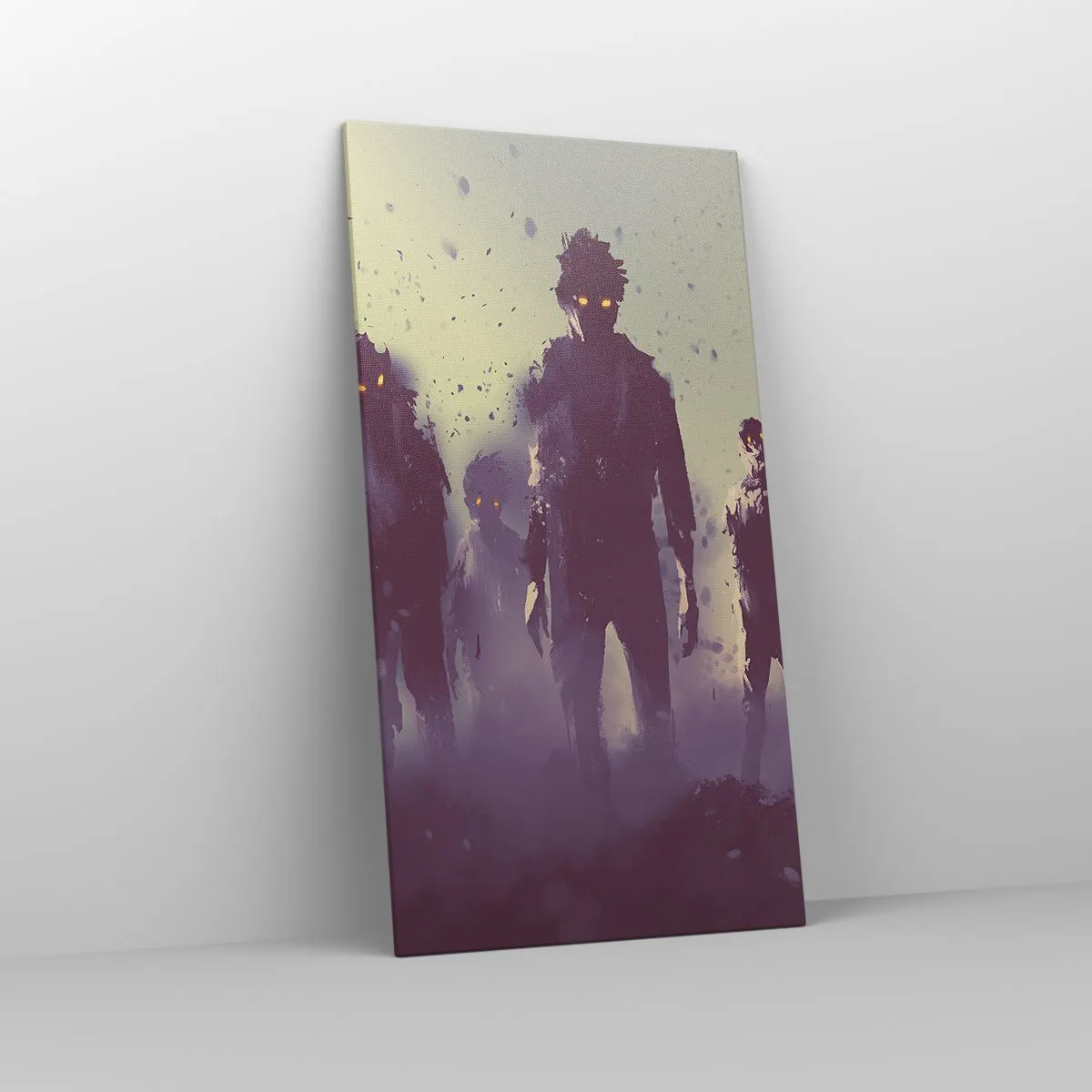 Impression sur toile - Image sur toile - Fais attention! Ils arrivent - 65x120 cm