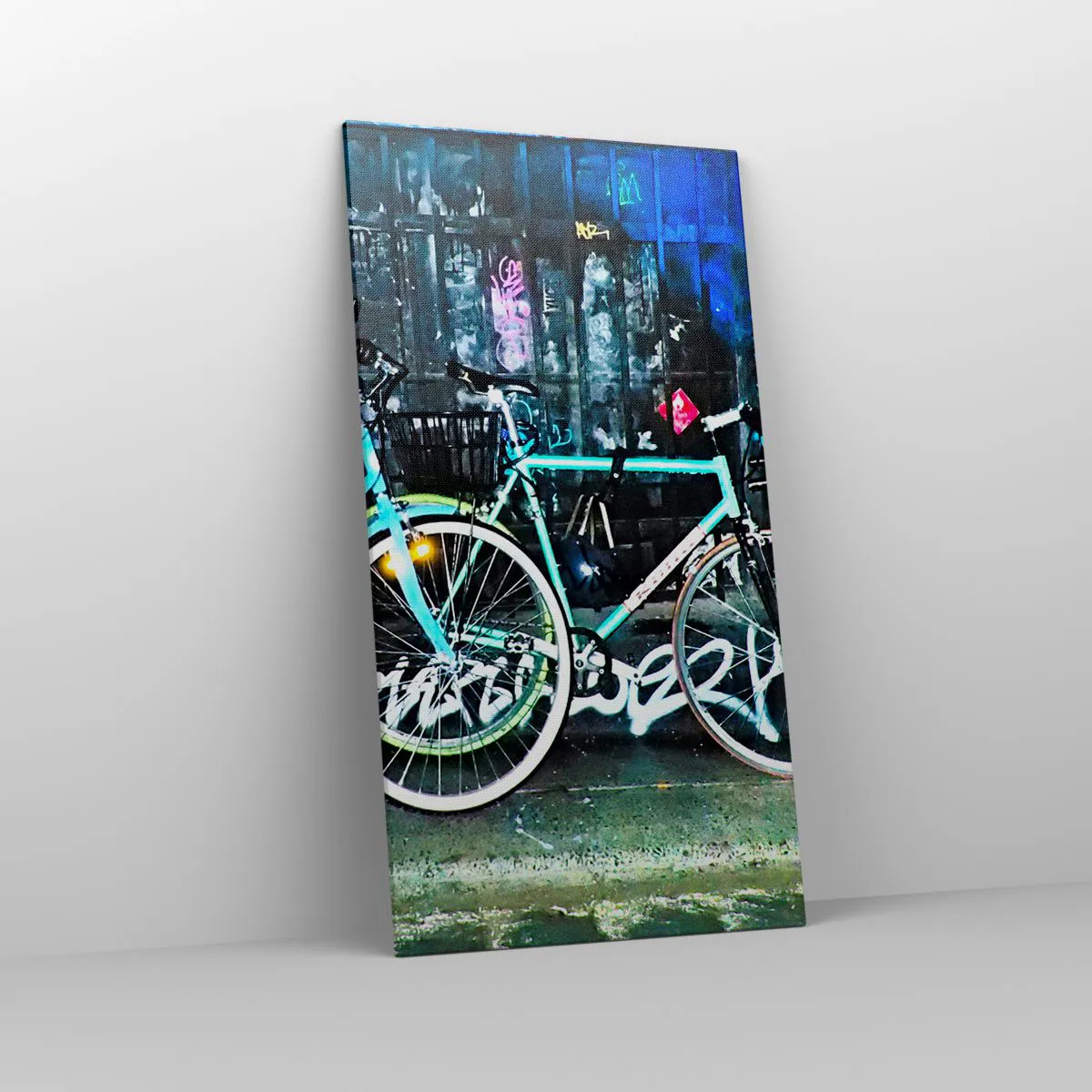 Obraz na płótnie - Miasto woła - 65x120 cm