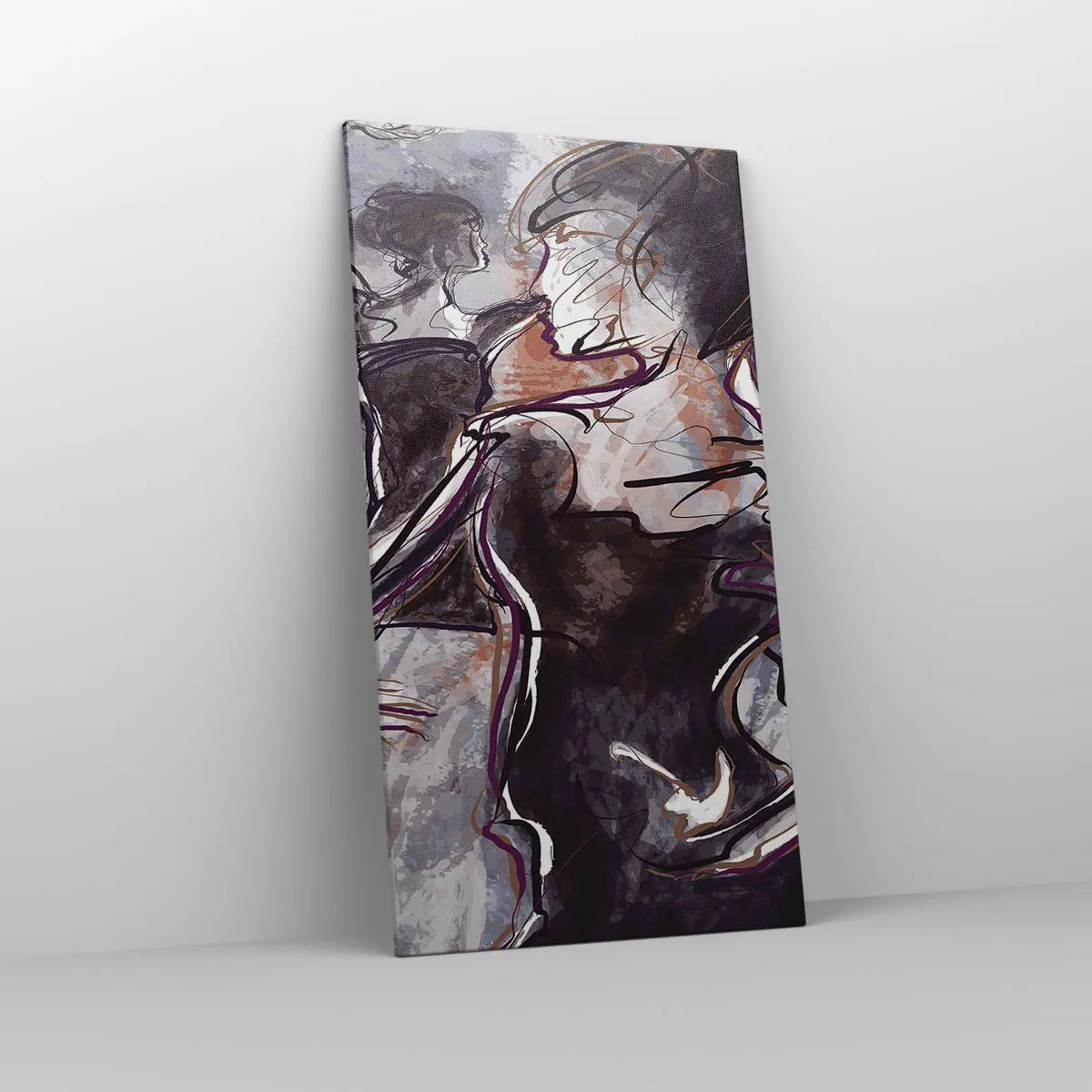 Canvas picture - Melt away in Music - 65x120 cm