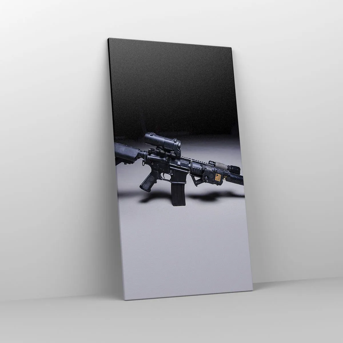 Cuadro sobre lienzo - Impresión de Imagen - Un caballero oscuro - 65x120 cm