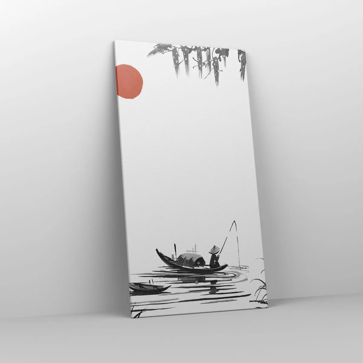 Impression sur toile - Image sur toile - Après-midi asiatique - 65x120 cm