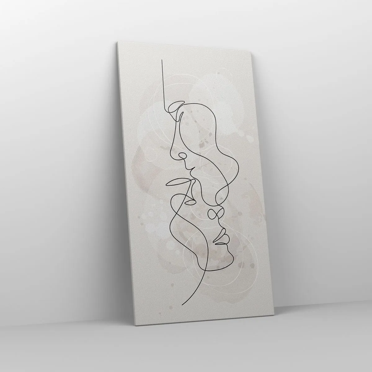 Impression sur toile - Image sur toile - Emmêlé dans une étreinte - 65x120 cm