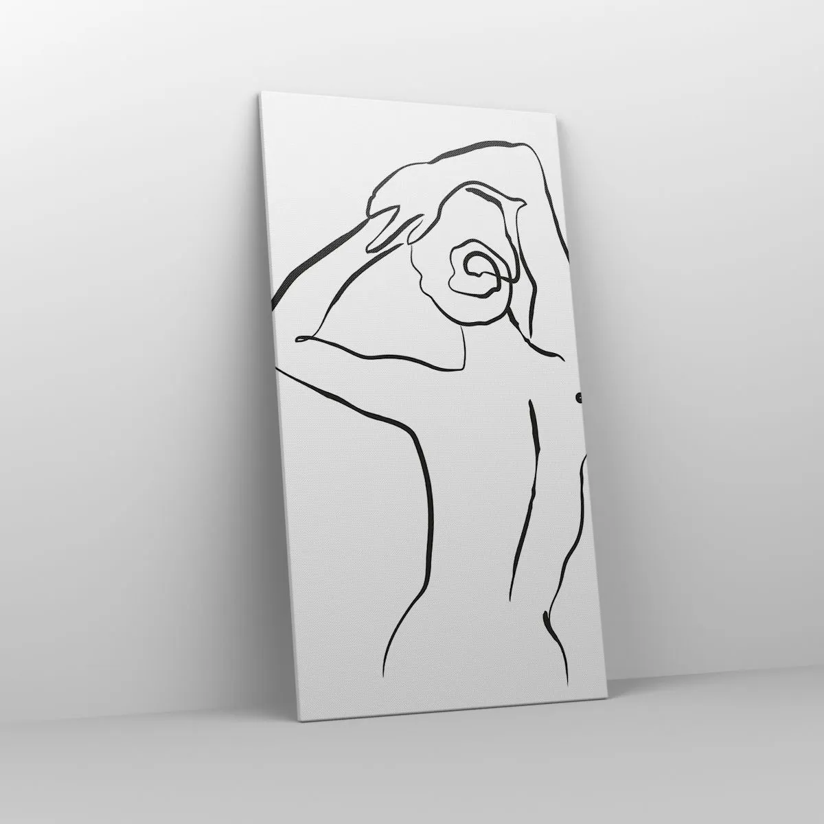 Quadro su tela - Stampe su Tela - Nudo mattutino - 65x120 cm