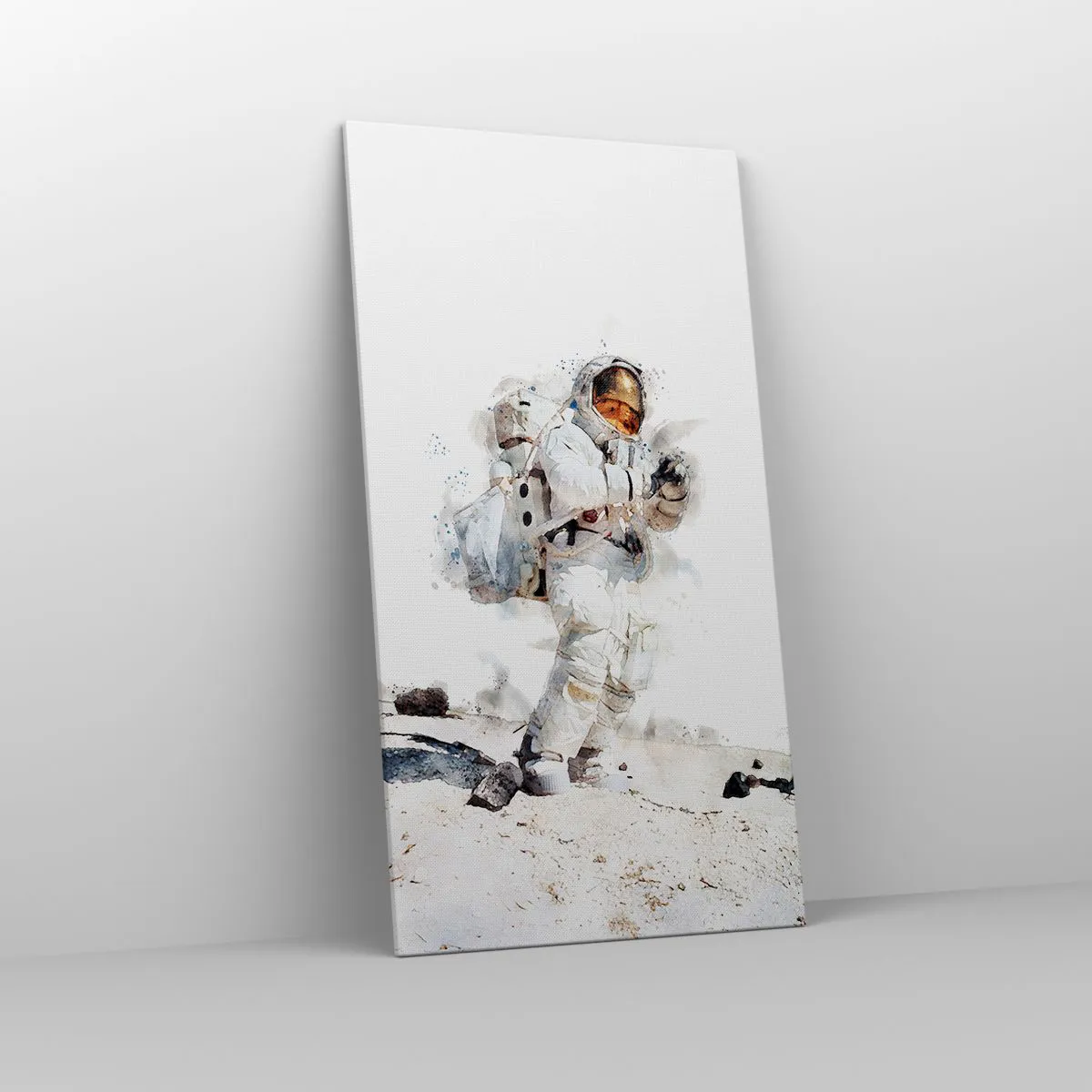 Lærredstryk - Billede på lærred - Jordens budbringer - 65x120 cm