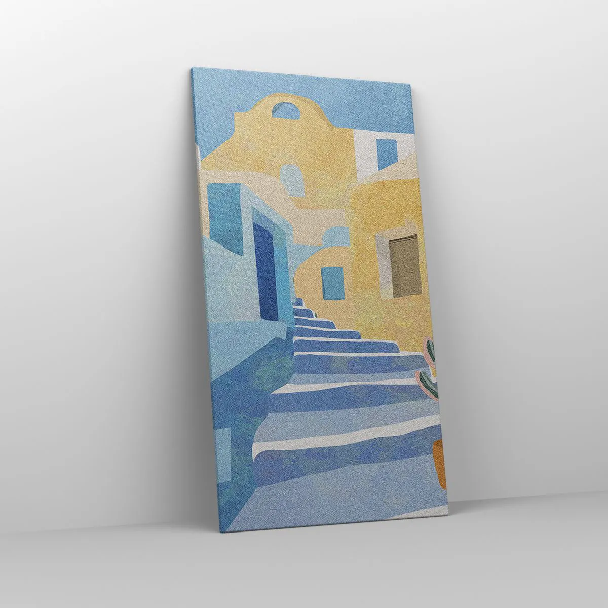 Obraz na plátně - Den v arabském městě - 65x120 cm