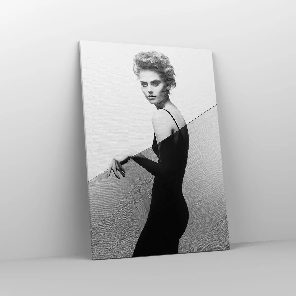 Schilderen op canvas - Magnetische blik - 70x100 cm