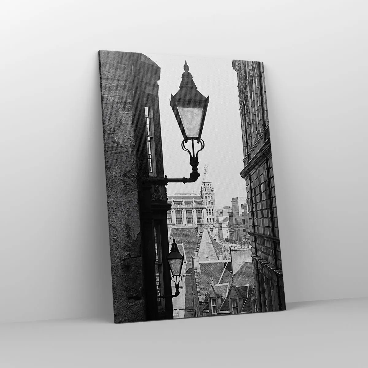 Lærredstryk - Billede på lærred - Historien om Edinburgh - 70x100 cm