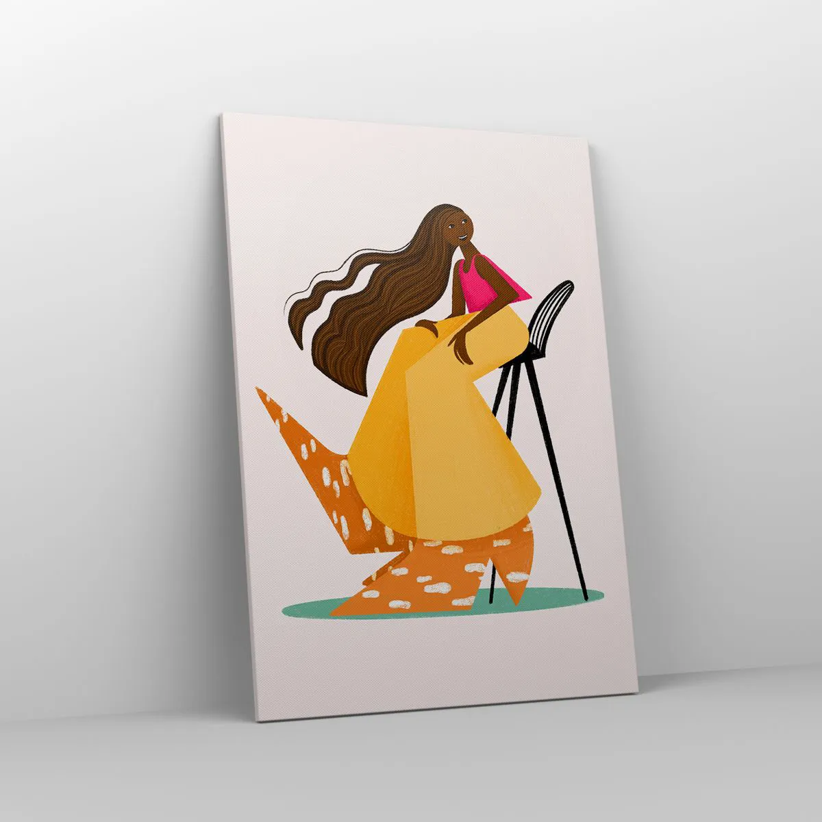 Vászonkép - A divat is szórakoztató - 70x100 cm