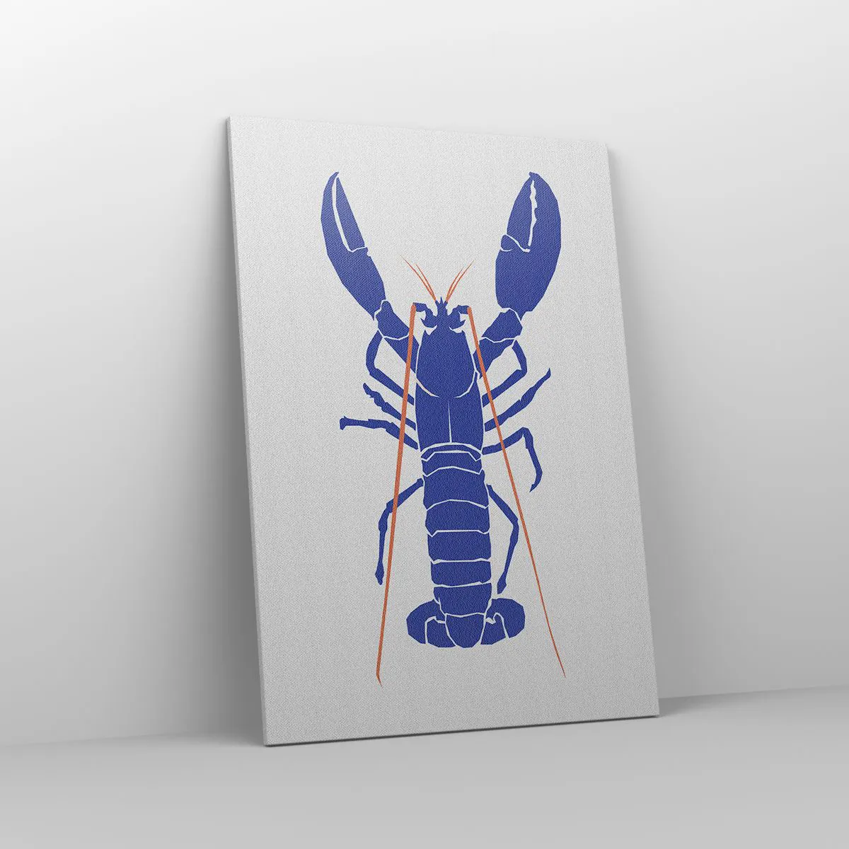 Lærredstryk - Billede på lærred - Hummer udsøgt i granatæble - 70x100 cm