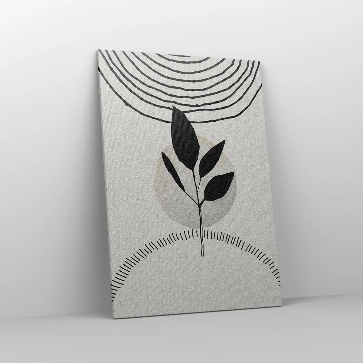 Schilderen op canvas - Compositie: natuurrituelen - 70x100 cm