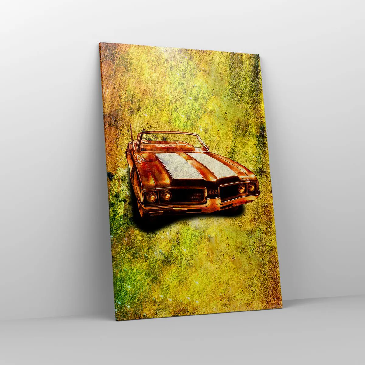 Quadro em tela - O poder encantado em formas - 80x120 cm