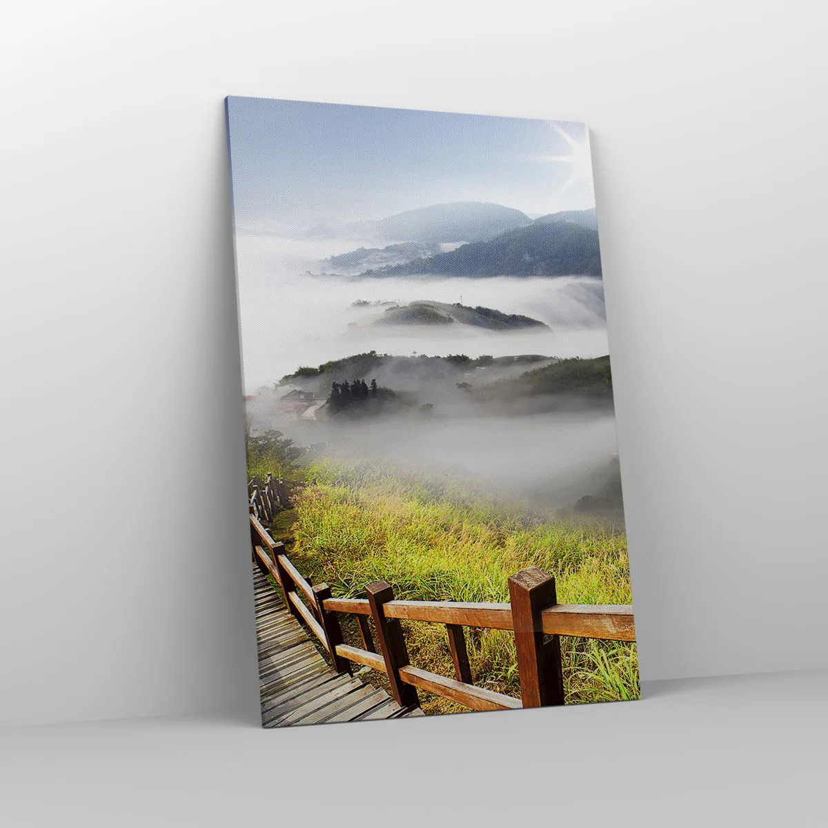 Lærredstryk - Billede på lærred - Vævet mod blænding og tåge - 80x120 cm