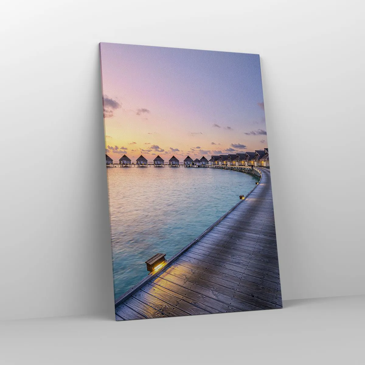 Obraz na plátně - Prázdniny - návrat k pramenům - 80x120 cm