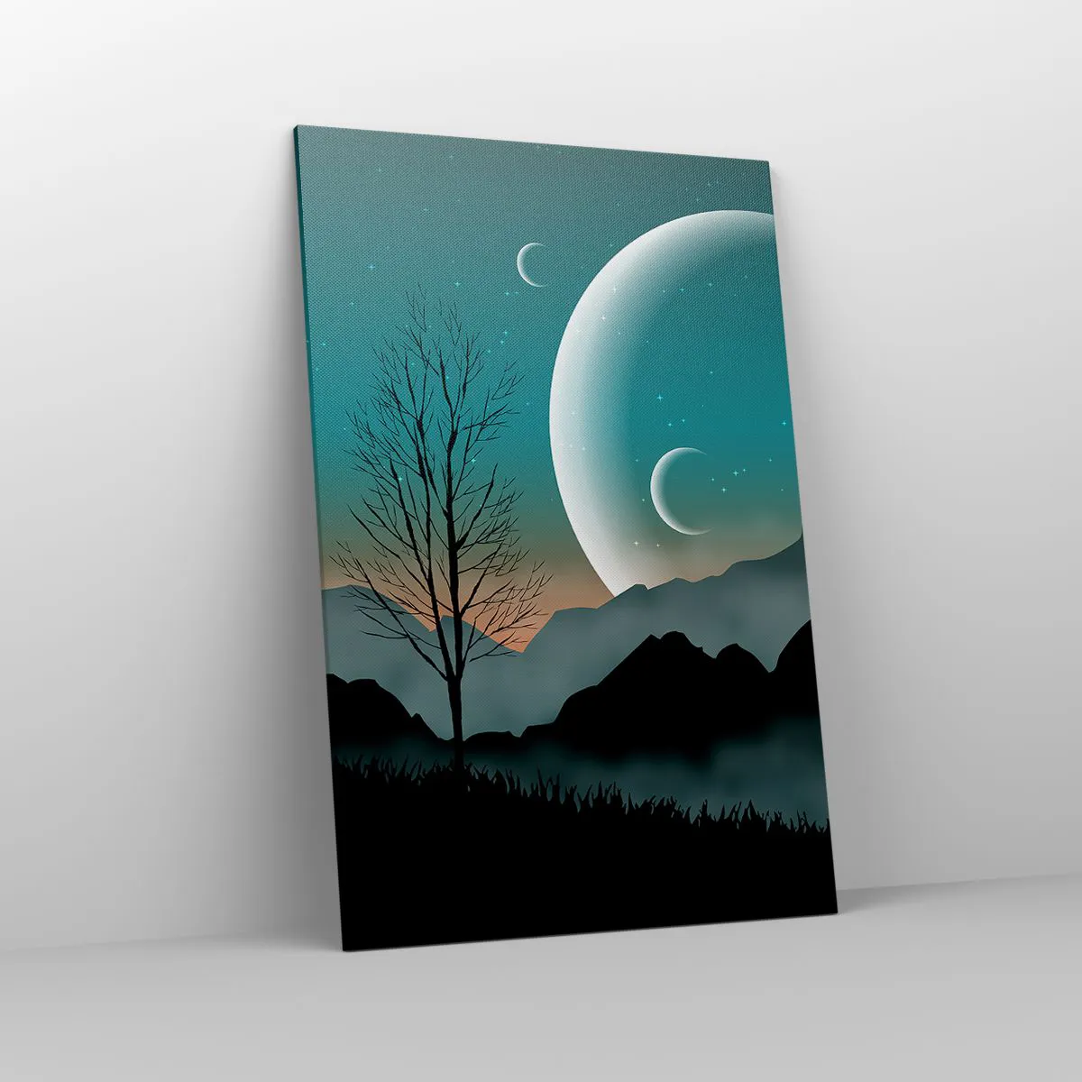 Obraz na plátně - Karneval hvězdné noci - 80x120 cm