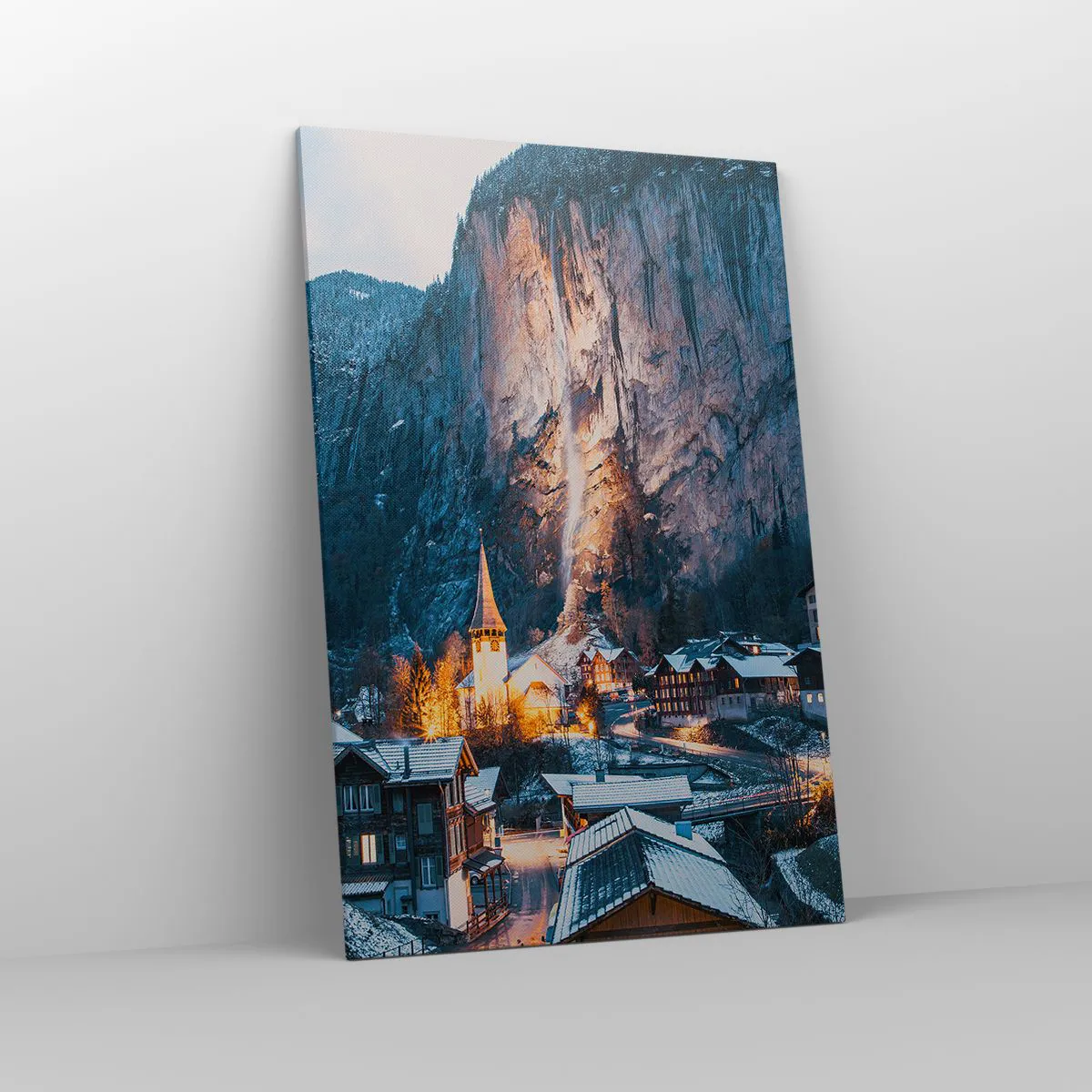 Vászonkép - A tél ragyogó szelleme - 80x120 cm