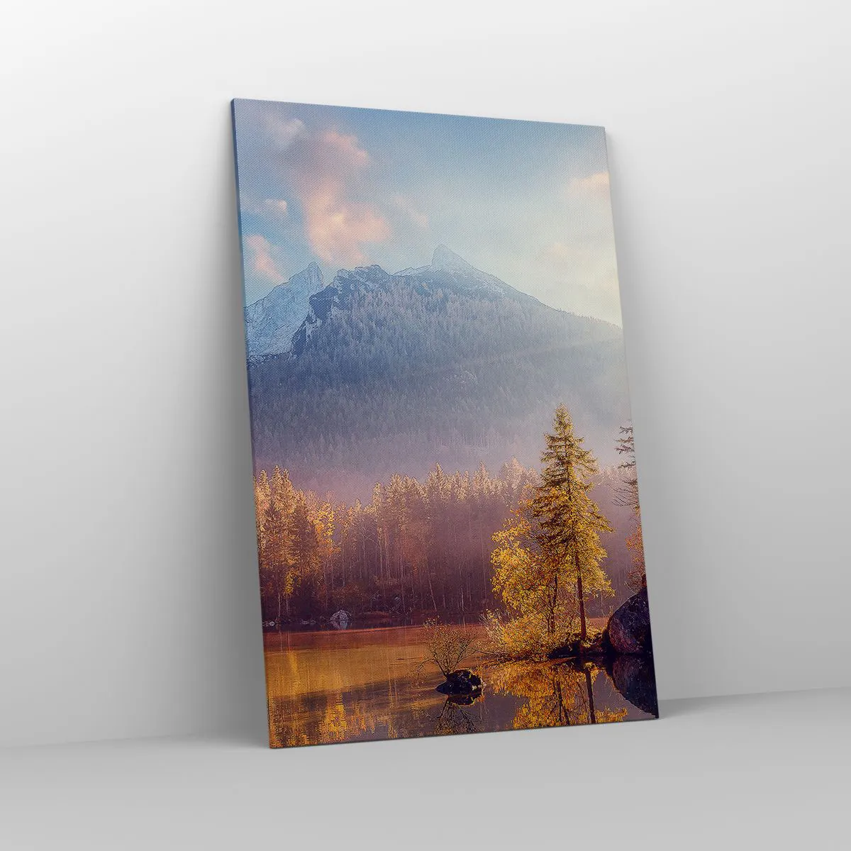 Canvas picture - In the Mountains and Valleys - 80x120 cm