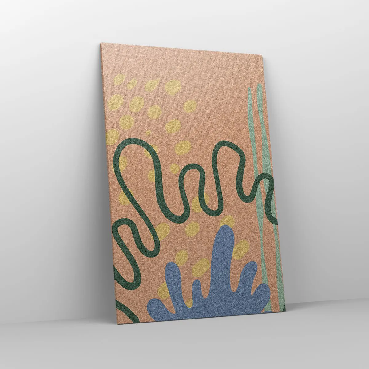 Impression sur toile - Image sur toile - Abstraction : diversité de la nature - 80x120 cm