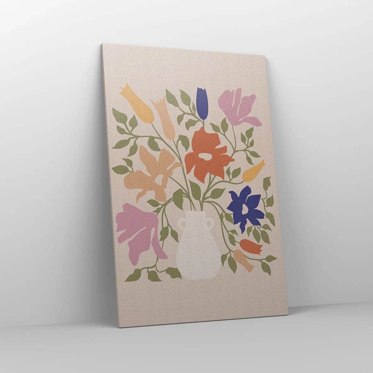 Impression sur toile - Image sur toile - Bouquet délicat - 80x120 cm