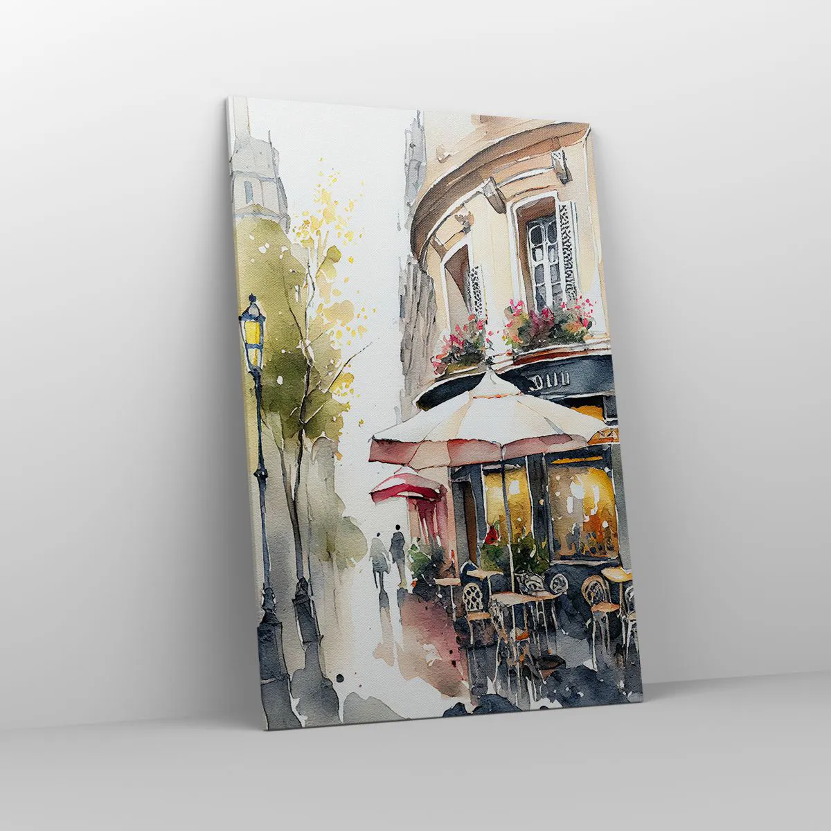 Impression sur toile - Image sur toile - Matinée parisienne - 80x120 cm