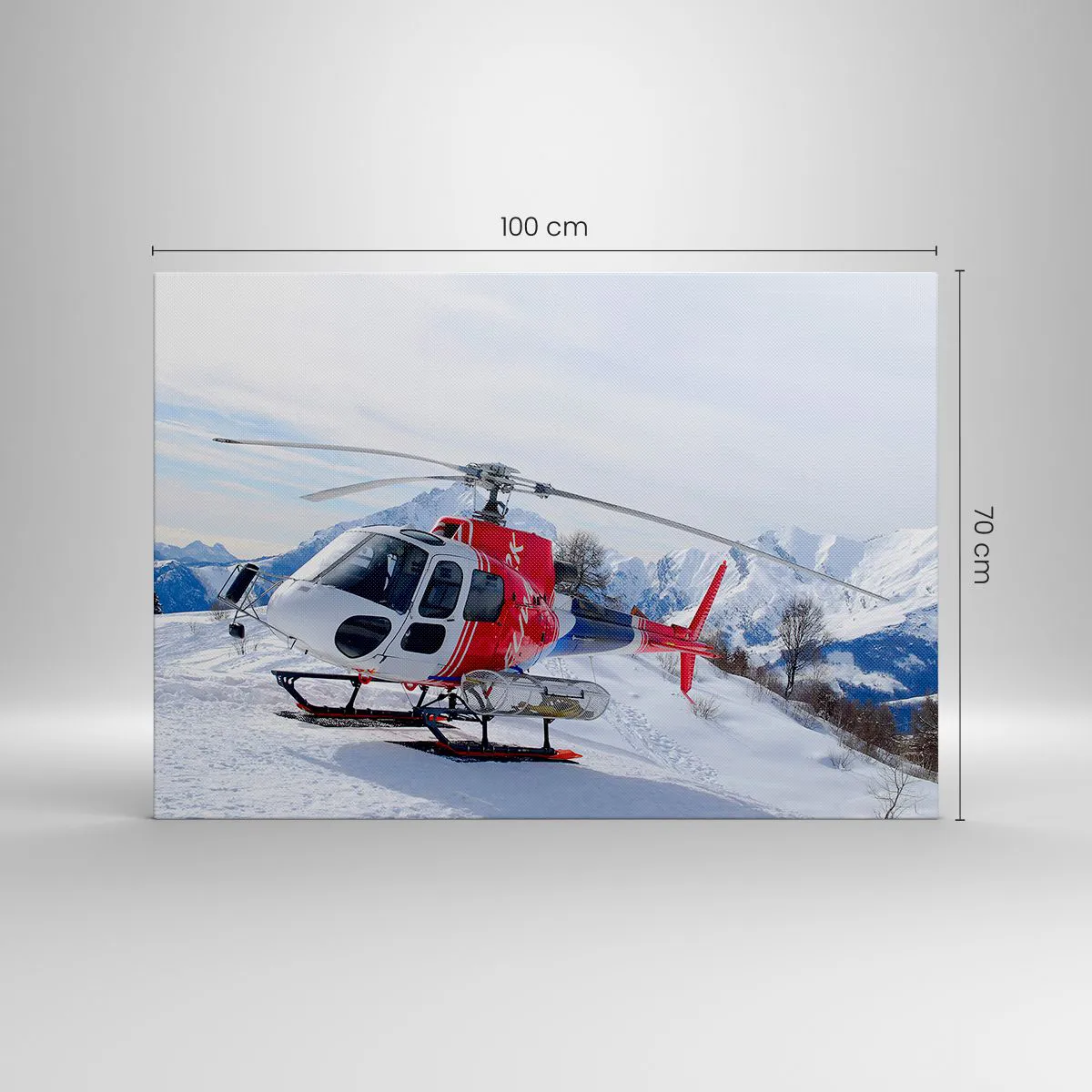 Vászonkép - Mindig készen - 100x70 cm