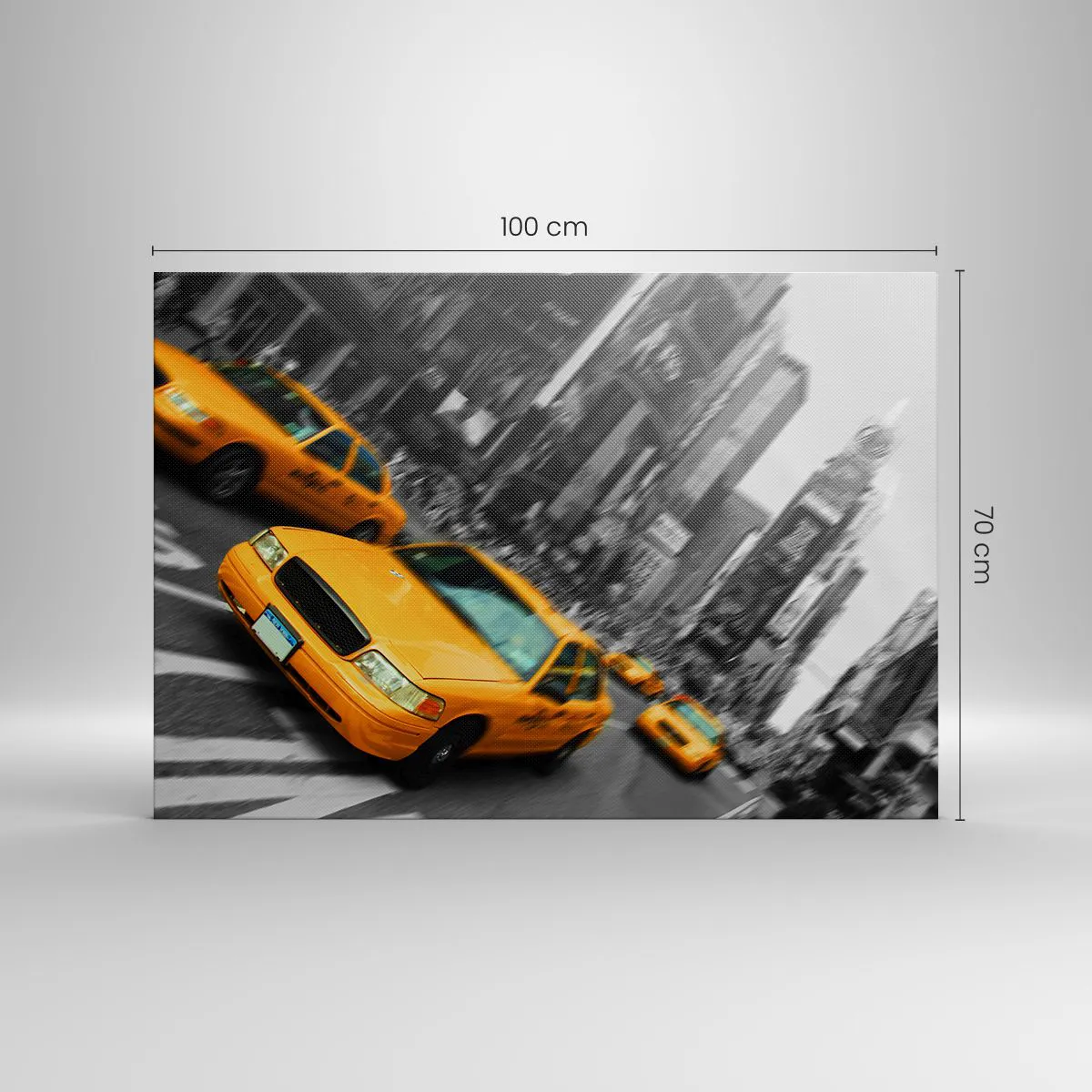 Obraz na plátne - Newyorské kvapky slnka - 100x70 cm