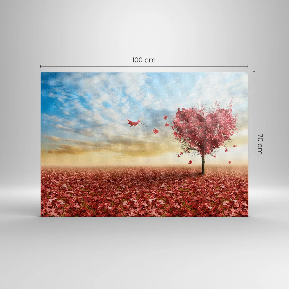 Obraz na plátne - Zamilujte si tiež jeseň - 100x70 cm