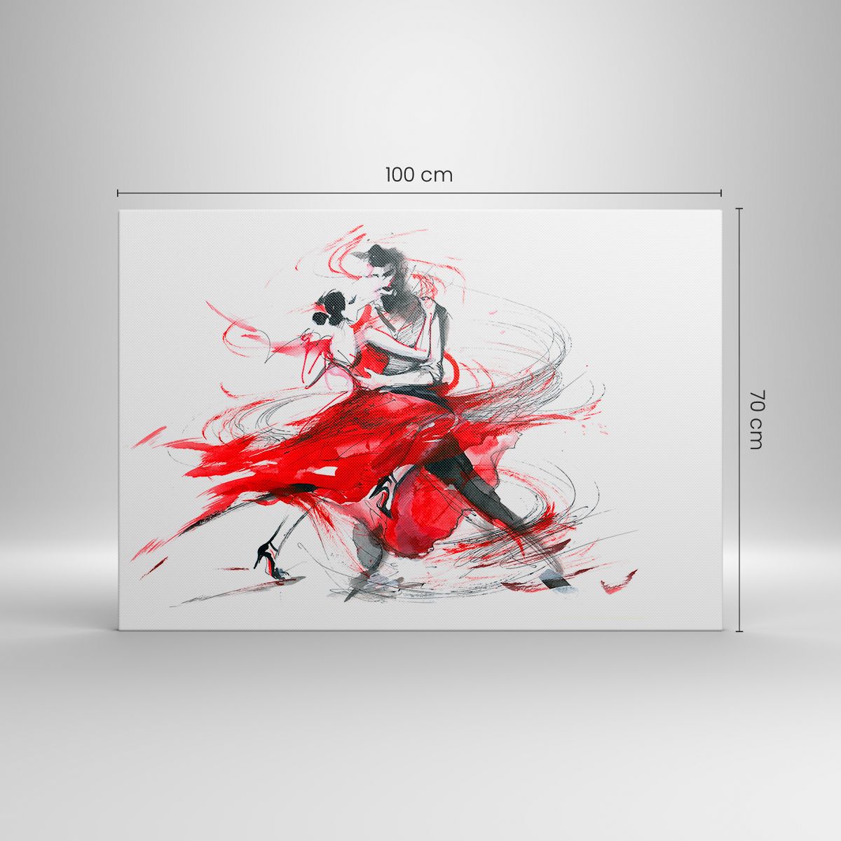 Moderne Impression Sur Toile Danse Action Activité Adulte Image Tableau Decoration Murale 30x30cm Deco Cadre Décoration Salon Chambre Cuisine Carré Tableaux Decoratifs Muraux Art Wall AC30x30-3052