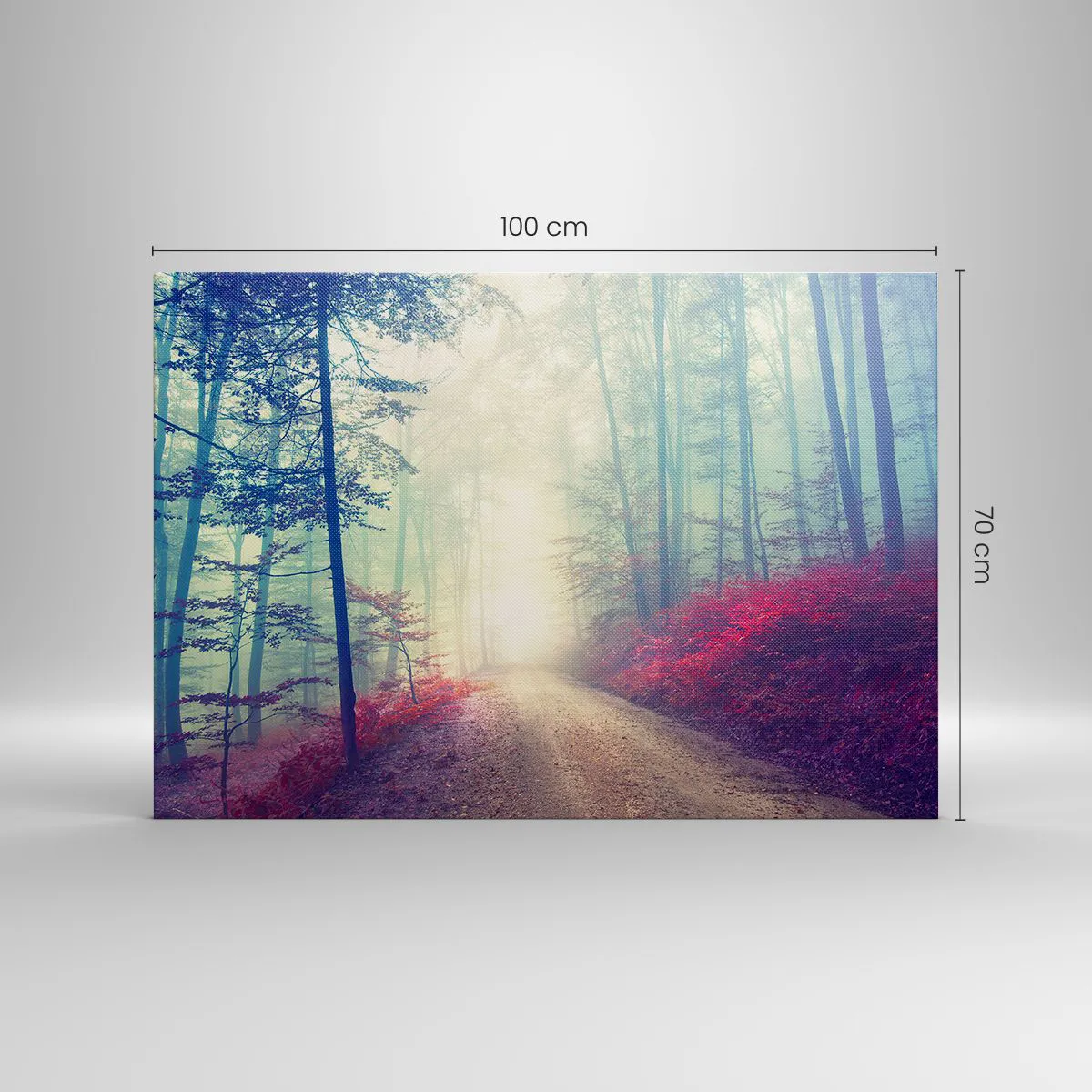 Obraz na plátně - Je dobře vstát s východem slunce - 100x70 cm