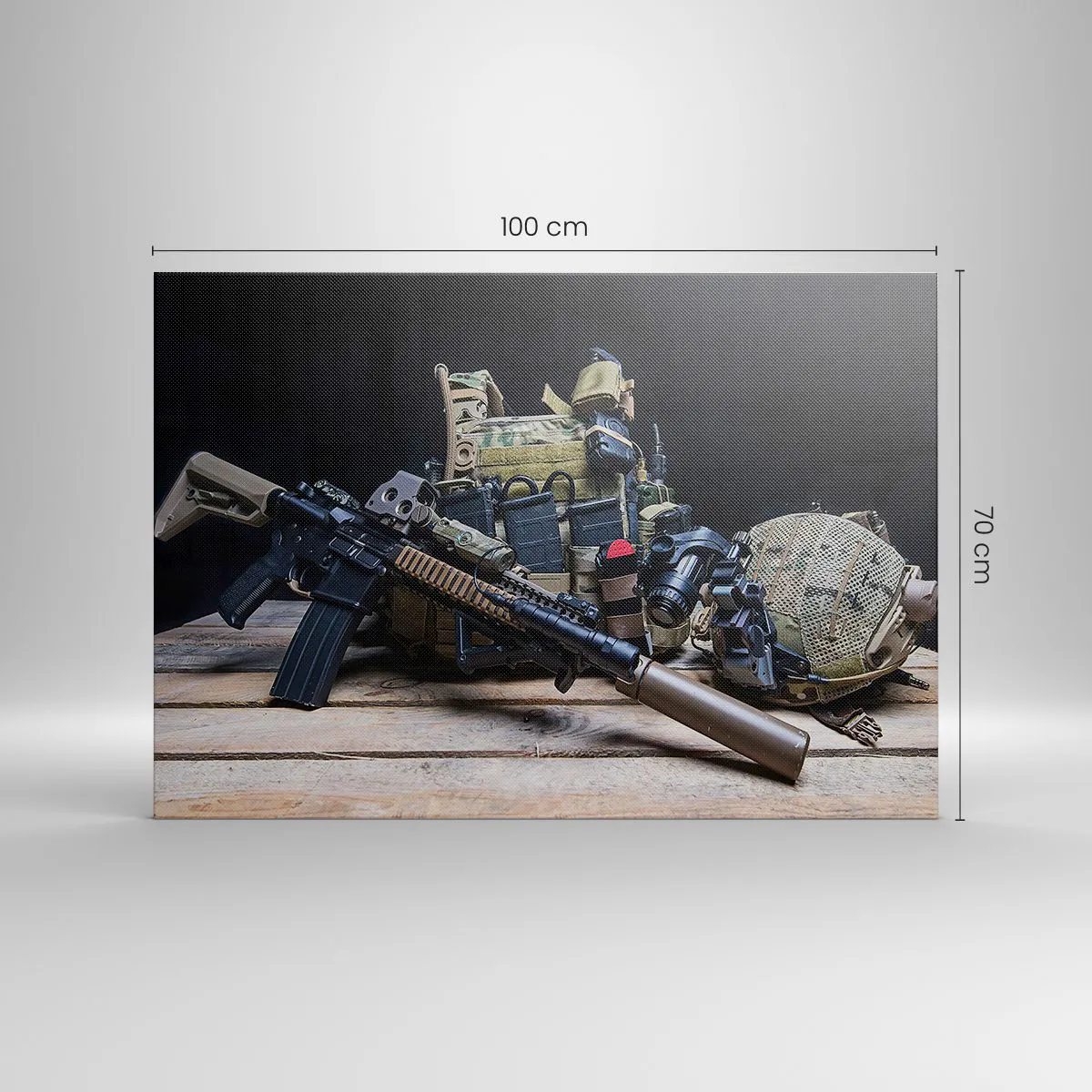 Vászonkép - Pihenj! - 100x70 cm