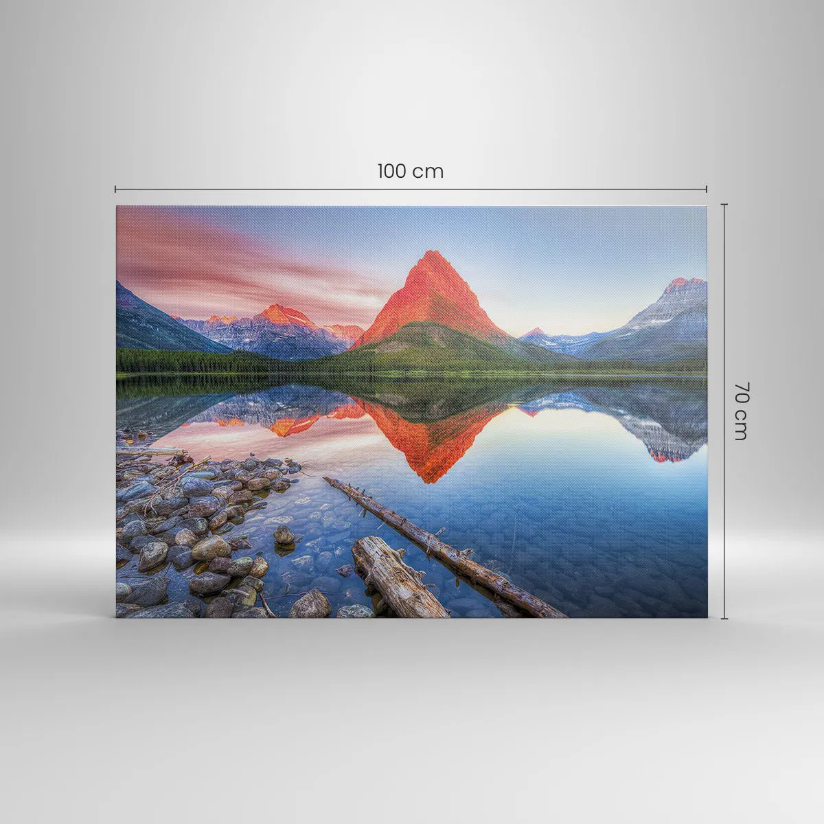 Vászonkép - Forróság és hideg - 100x70 cm