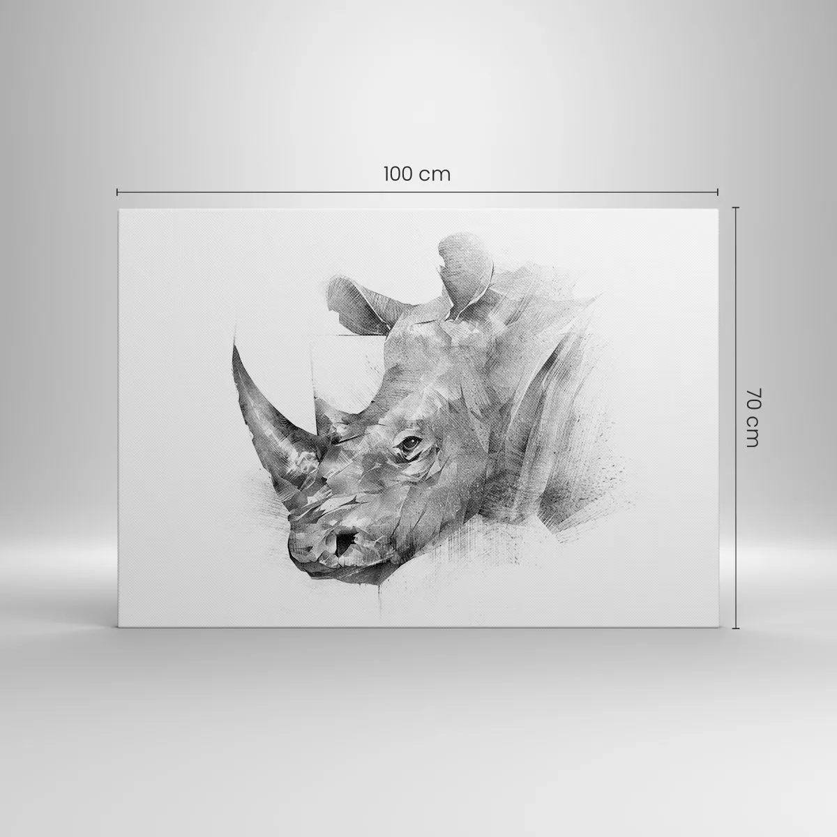 Canvas picture - African Portrait - 100x70 cm