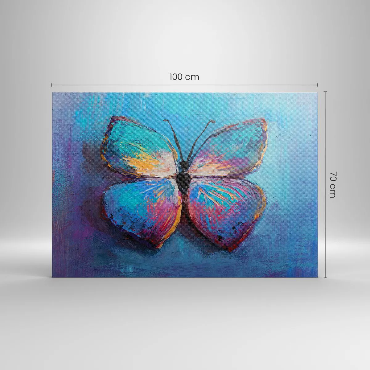 Lærredstryk - Billede på lærred - I sin fulde pragt - 100x70 cm