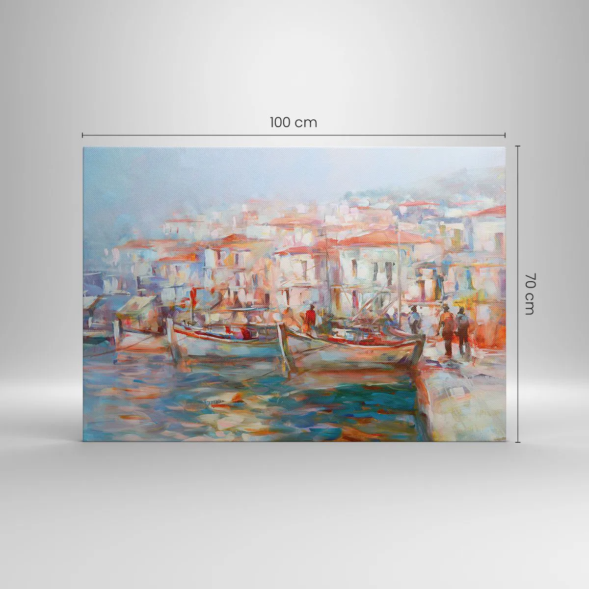 Vászonkép - Pasztell vakáció - 100x70 cm