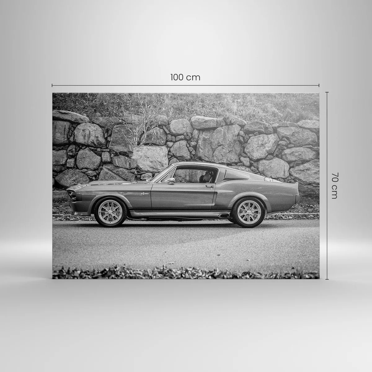 Canvas picture - Legend of the 60-ies - 100x70 cm