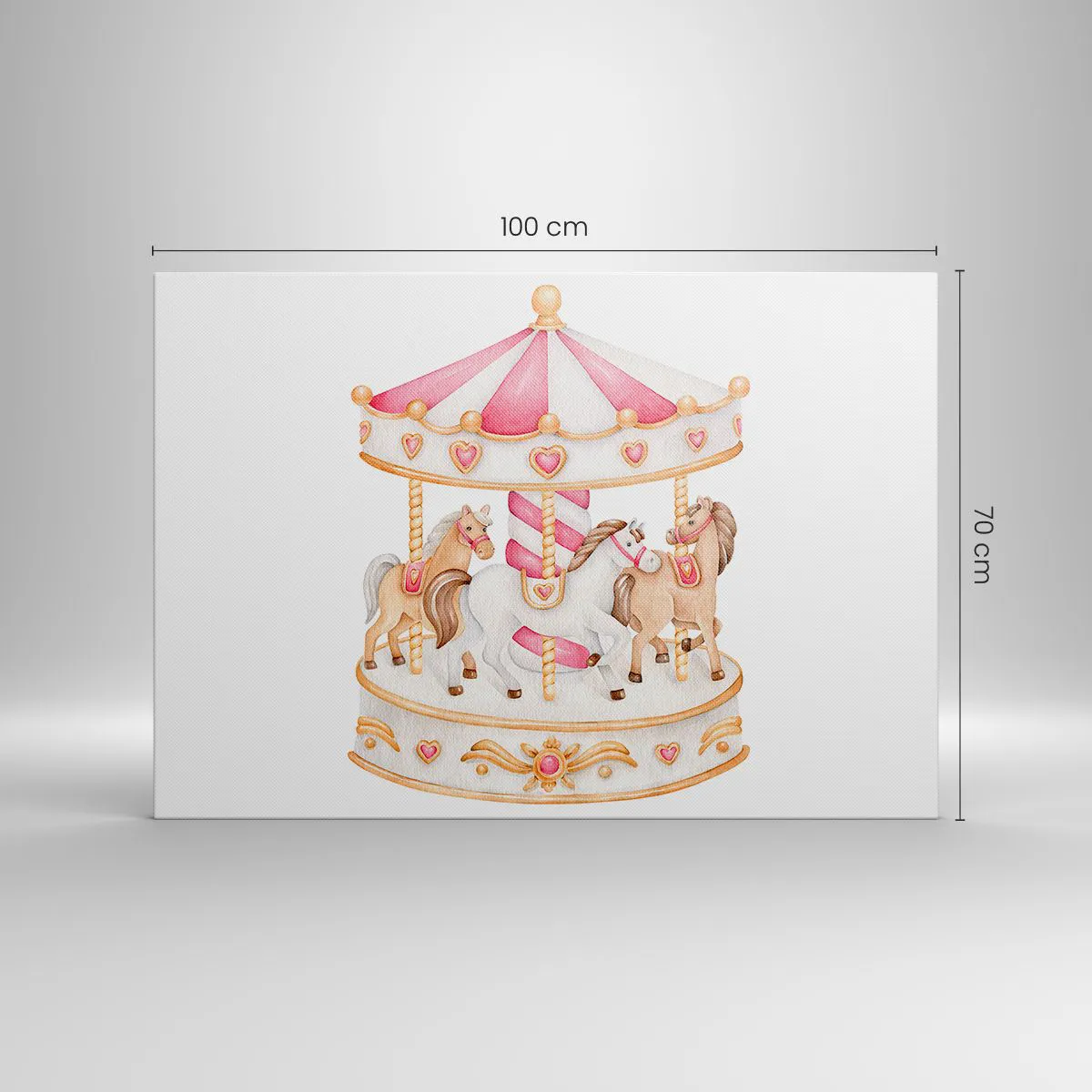 Obraz na plátně - Sladký svět dětství - 100x70 cm