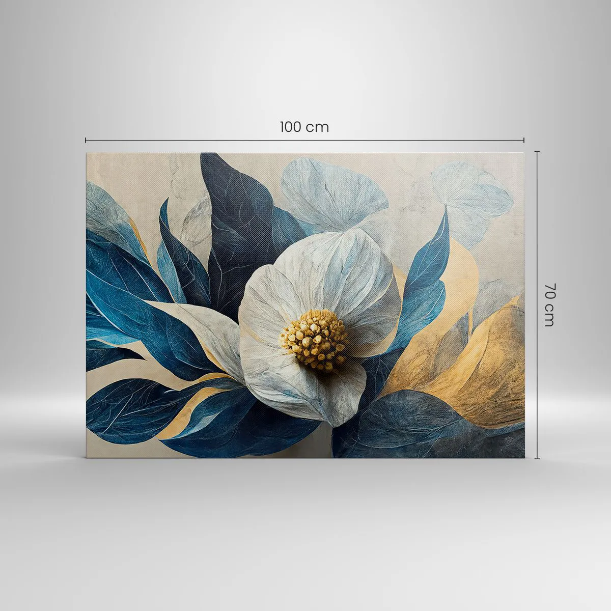 Canvas picture - With a Heart of Gold - 100x70 cm