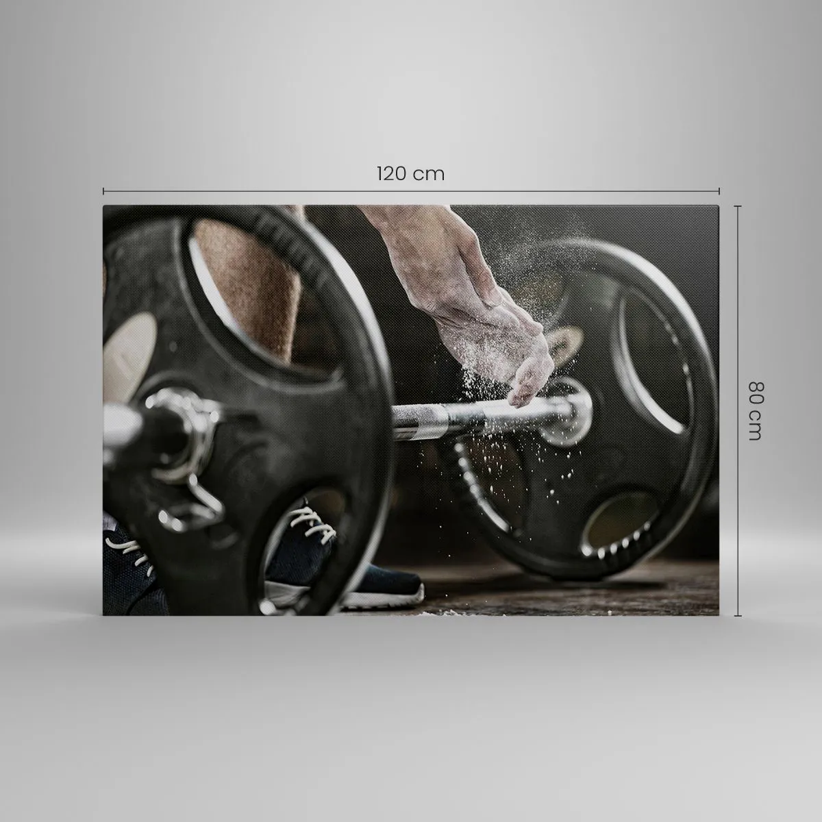 Canvas picture - Challenge Accepted! - 120x80 cm