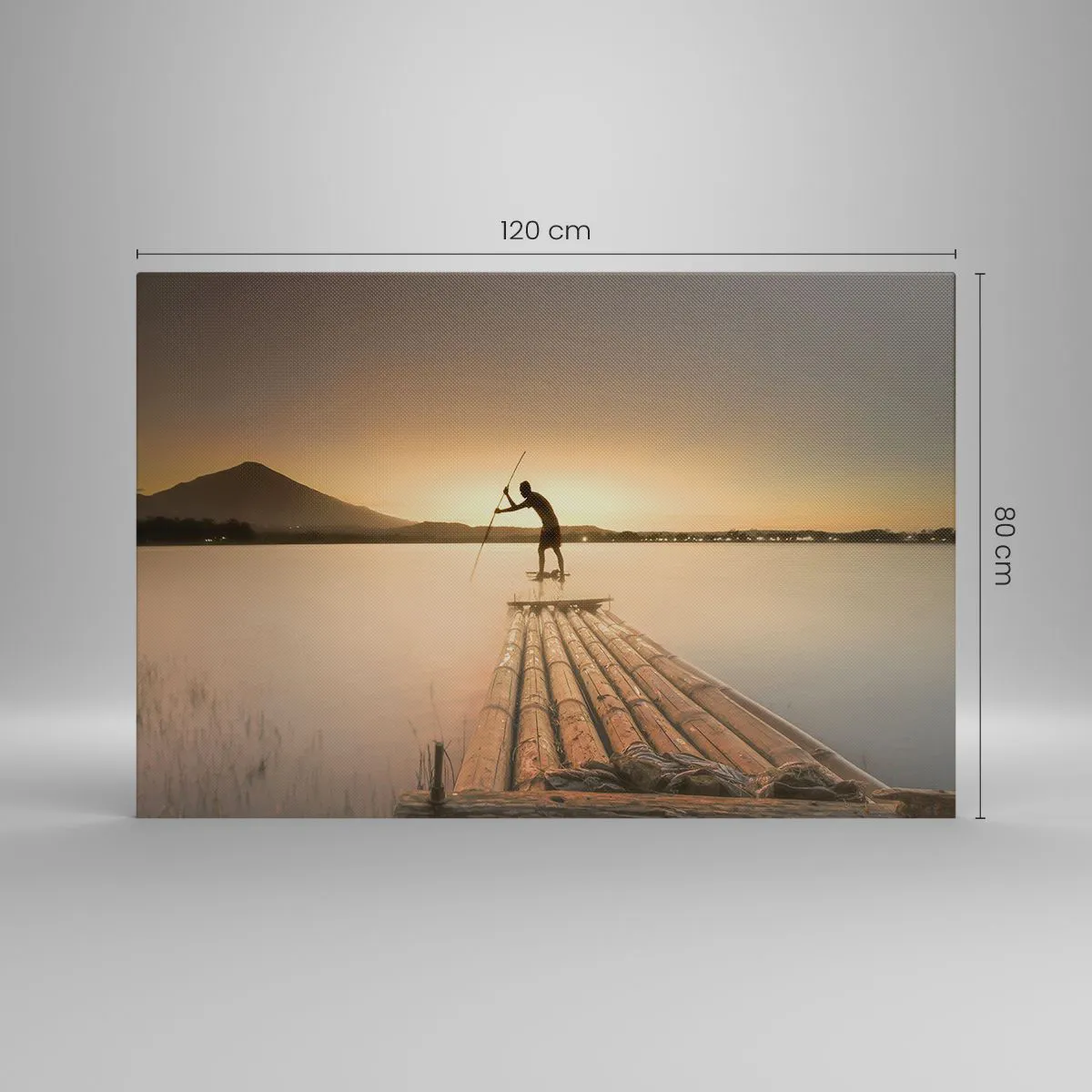 Schilderen op canvas - Voor het slapen gaan - 120x80 cm