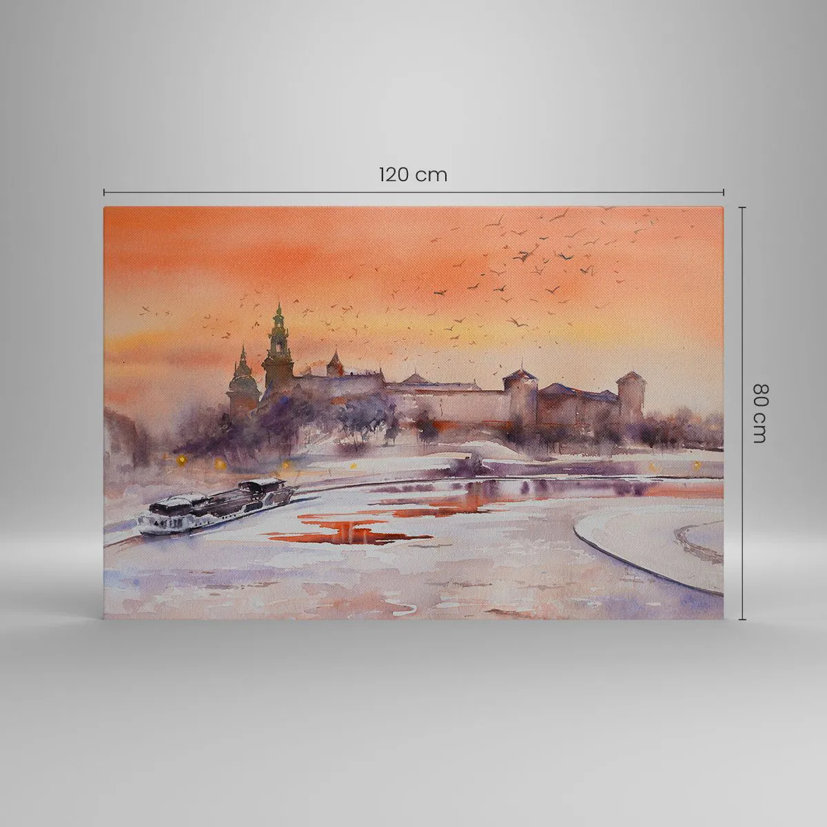 Vászonkép - Királyi naplemente - 120x80 cm