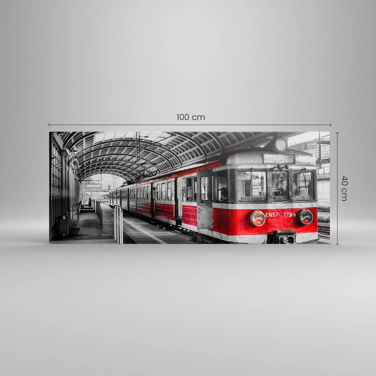 Cuadro sobre lienzo - Impresión de Imagen - ¿El viaje de su vida? - 100x40 cm